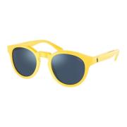 PH 4184 Sunglasses Shiny Yellow/Blue Ralph Lauren , Yellow , Heren