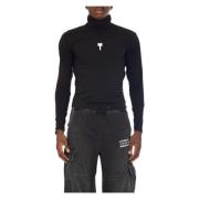 Lycra Coltrui Lange Mouw Tee Liberal Youth Ministry , Black , Heren