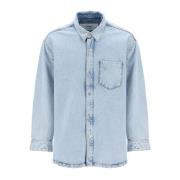 Denim Shirts Ami Paris , Blue , Heren