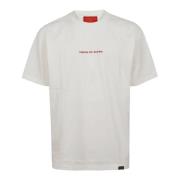 Wit Grafisch Print T-Shirt Vision OF Super , White , Heren