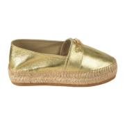 Espadrilles Moschino , Yellow , Dames