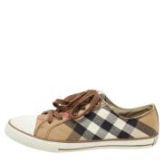 Pre-owned Canvas sneakers Burberry Vintage , Multicolor , Dames