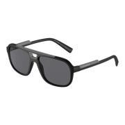 Matte Black/Grey Sunglasses DG 6181 Dolce & Gabbana , Black , Heren