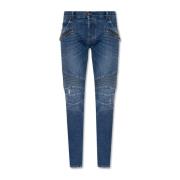 Jeans Balmain , Blue , Heren