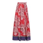 Maxi Skirts Etro , Red , Dames