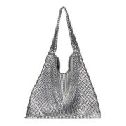 Shoulder Bags Paco Rabanne , Gray , Dames