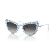 Blue/Grey Shaded Sunglasses SK 7013 Swarovski , Blue , Dames
