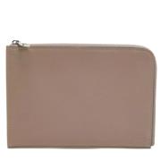 Pre-owned Leather clutches Louis Vuitton Vintage , Pink , Dames