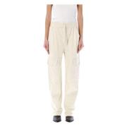 Tapered Trousers Isabel Marant Étoile , Beige , Dames