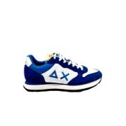 Blauwe Avion Sneakers Sun68 , Blue , Heren