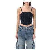 Tops Amiri , Black , Dames