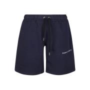 Casual Shorts Family First , Blue , Heren