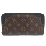 Pre-owned Canvas wallets Louis Vuitton Vintage , Brown , Dames