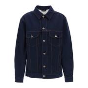 Denim Jack Burberry , Blue , Dames