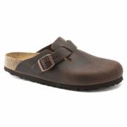 Sandalen Boston Geolied Leer Birkenstock , Brown , Heren