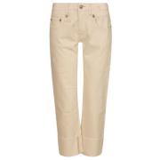 Straight Jeans R13 , White , Dames