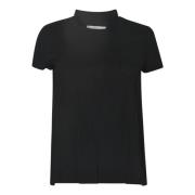 Zwarte T-shirts en Polos Sacai , Black , Dames