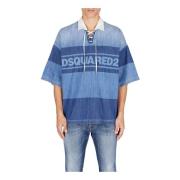 Shirts Dsquared2 , Blue , Heren