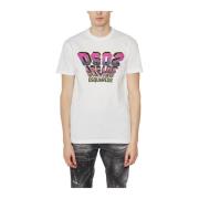 T-Shirts Dsquared2 , White , Heren