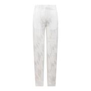 Slim-fit Trousers The Attico , White , Dames