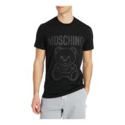 Teddy Bear T-shirt Moschino , Black , Heren
