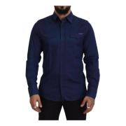 Polo Shirts Dolce & Gabbana , Blue , Heren