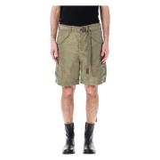 Cargo Nylon Shorts Sacai , Green , Heren