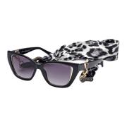 Zonnebril in Shiny Black/Grey Shaded Guess , Black , Unisex