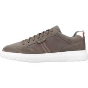 Stijlvolle Heren Sneakers Geox , Gray , Heren