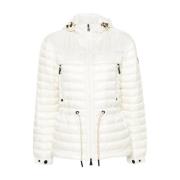 Down Jackets Moncler , White , Dames