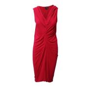 Pre-owned Viscose dresses Alexander McQueen Pre-owned , Red , Dames