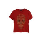 Pre-owned Cotton tops Alexander McQueen Pre-owned , Red , Dames