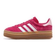 Gewaagde Roze Sneaker Adidas , Pink , Dames