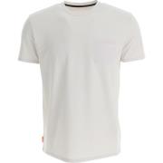 Heren Girocollo T-Shirt - Wit RRD , White , Heren