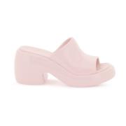 Chunky Sole Heeled Mules Salvatore Ferragamo , Pink , Dames