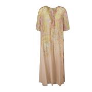 Elegant Midi Dresses Collection Forte Forte , Pink , Dames