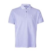 Polo Shirts C.p. Company , Purple , Heren