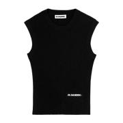 Sleeveless Tops Jil Sander , Black , Dames