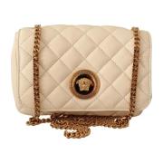 Cross Body Bags Versace , Beige , Dames