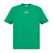 T-shirt met paisley motief Off White , Green , Heren