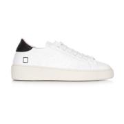 Levante Calf White-Black Sneakers D.a.t.e. , Multicolor , Heren