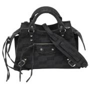 Pre-owned Canvas totes Balenciaga Vintage , Black , Dames