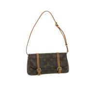 Pre-owned Canvas louis-vuitton-bags Louis Vuitton Vintage , Brown , Da...