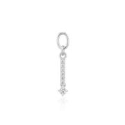 Facetgeslepen witte zirkoon hanger Sif Jakobs Jewellery , Gray , Dames