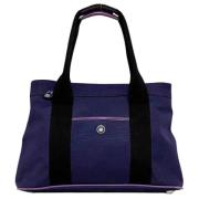Pre-owned Canvas handbags Loewe Pre-owned , Purple , Dames