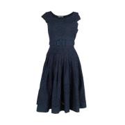 Pre-owned Cotton dresses Prada Vintage , Blue , Dames