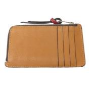 Pre-owned Leather wallets Loewe Pre-owned , Brown , Dames