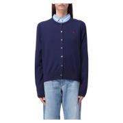 Klassieke Cardigan Sweater Polo Ralph Lauren , Blue , Dames
