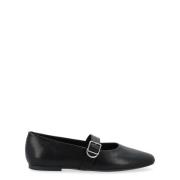 Vierkante neus ballerina met bandje Vagabond Shoemakers , Black , Dame...