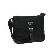 Pre-owned Nylon prada-bags Prada Vintage , Black , Dames